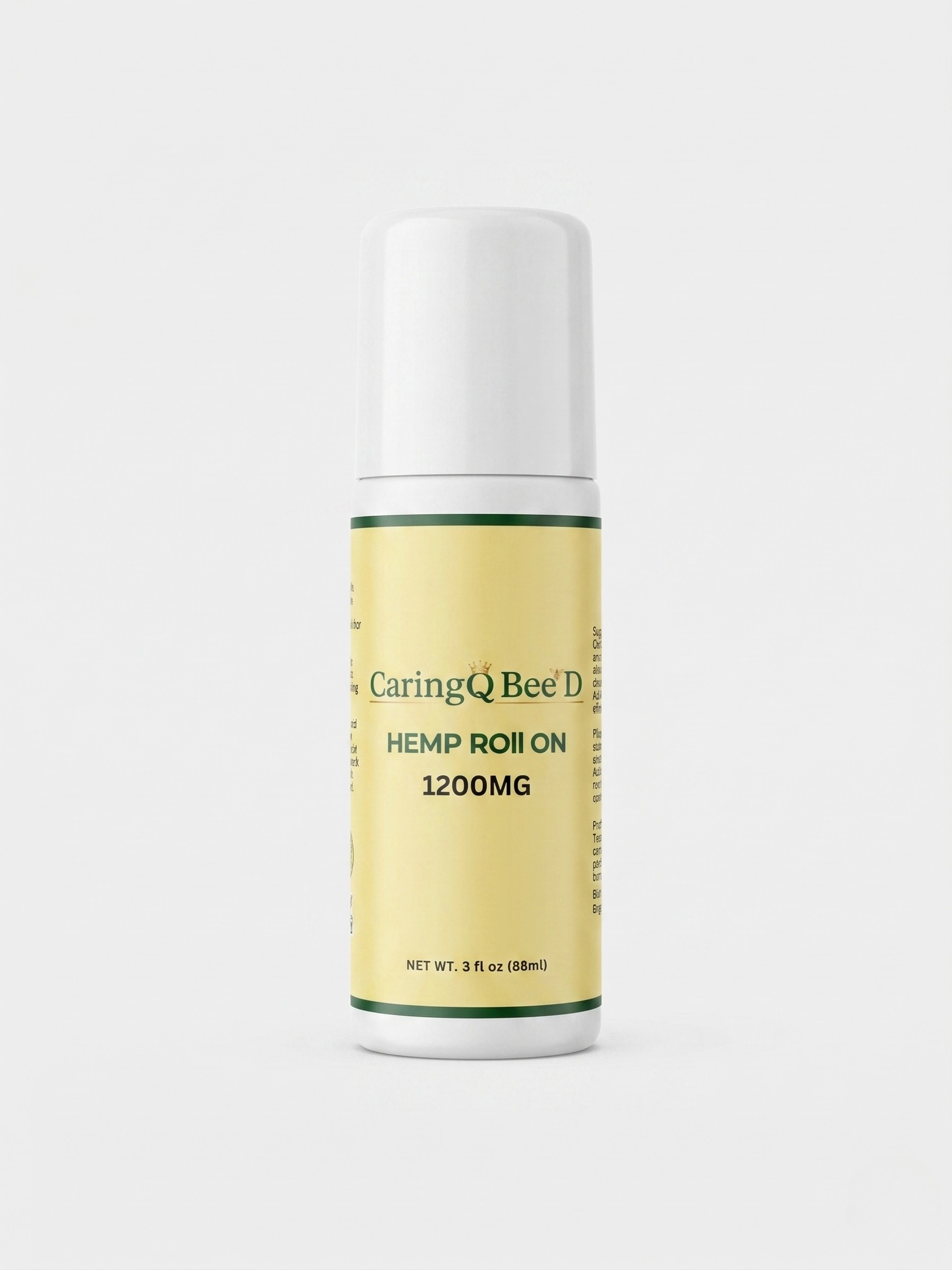 High-Performance Hemp Gel Roll-On | 1200mg Extra Strength