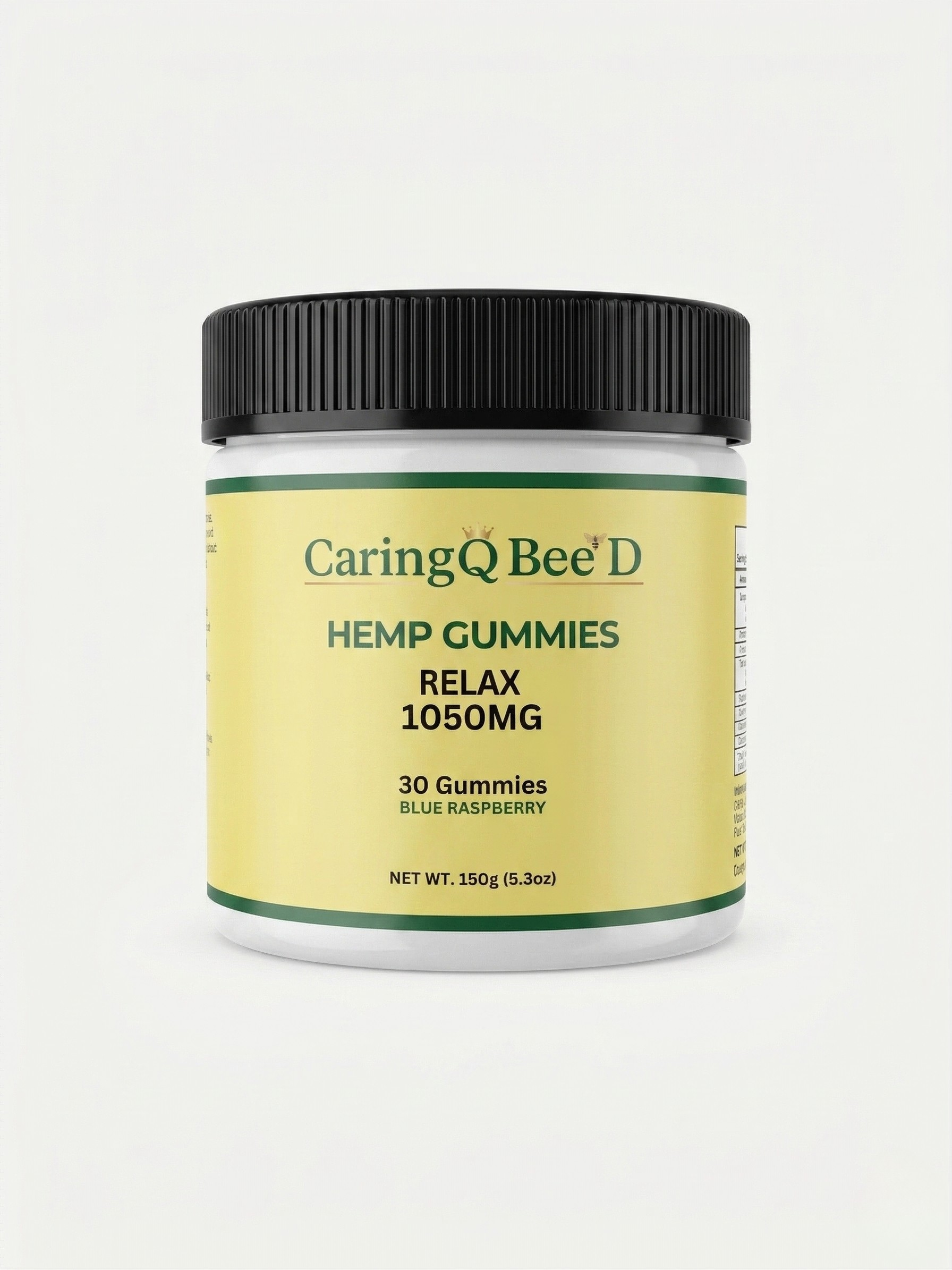 RELAX Hemp Gummies | 1050mg Blue Raspberry (30 count)